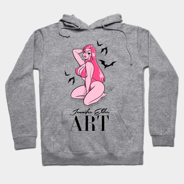 Jennifer Elder Art Hoodie by Jennifer Elder Art